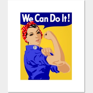 We Can Do It! Posters and Art